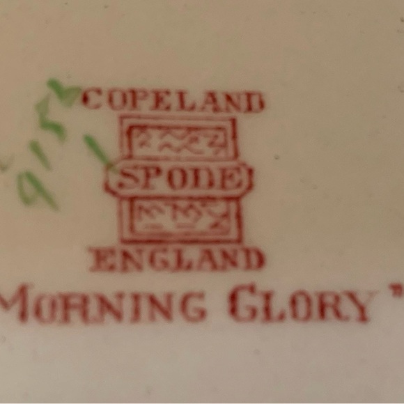 Antique Copeland Spode Morning Glory Lg Tray 9156 - Picture 3 of 3